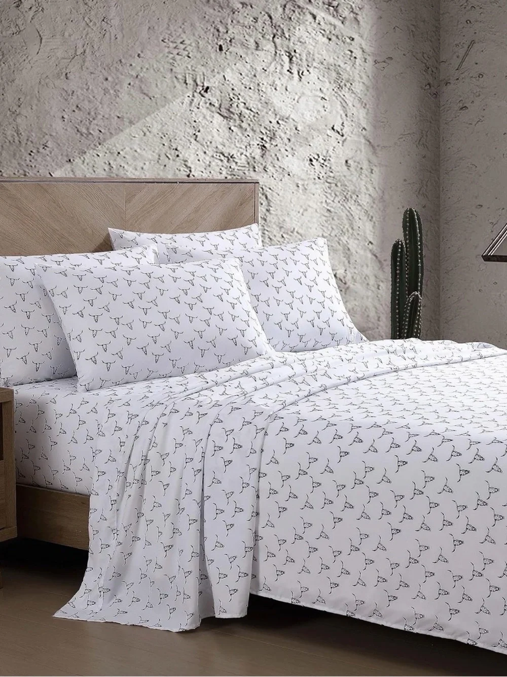 New Wrangler - Queen Size Sheet Set Ultra-Soft Microfiber Bedding